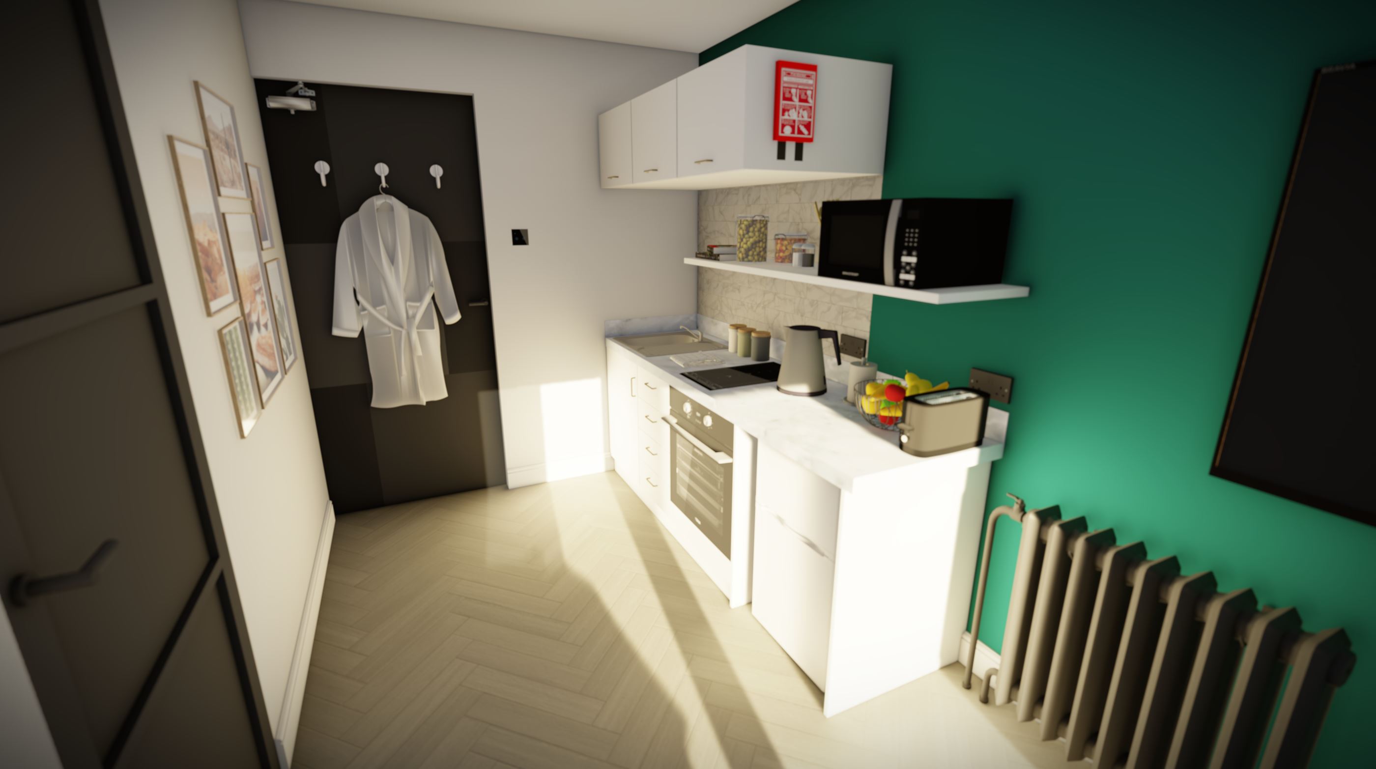 John Street, Sunderland, Internal