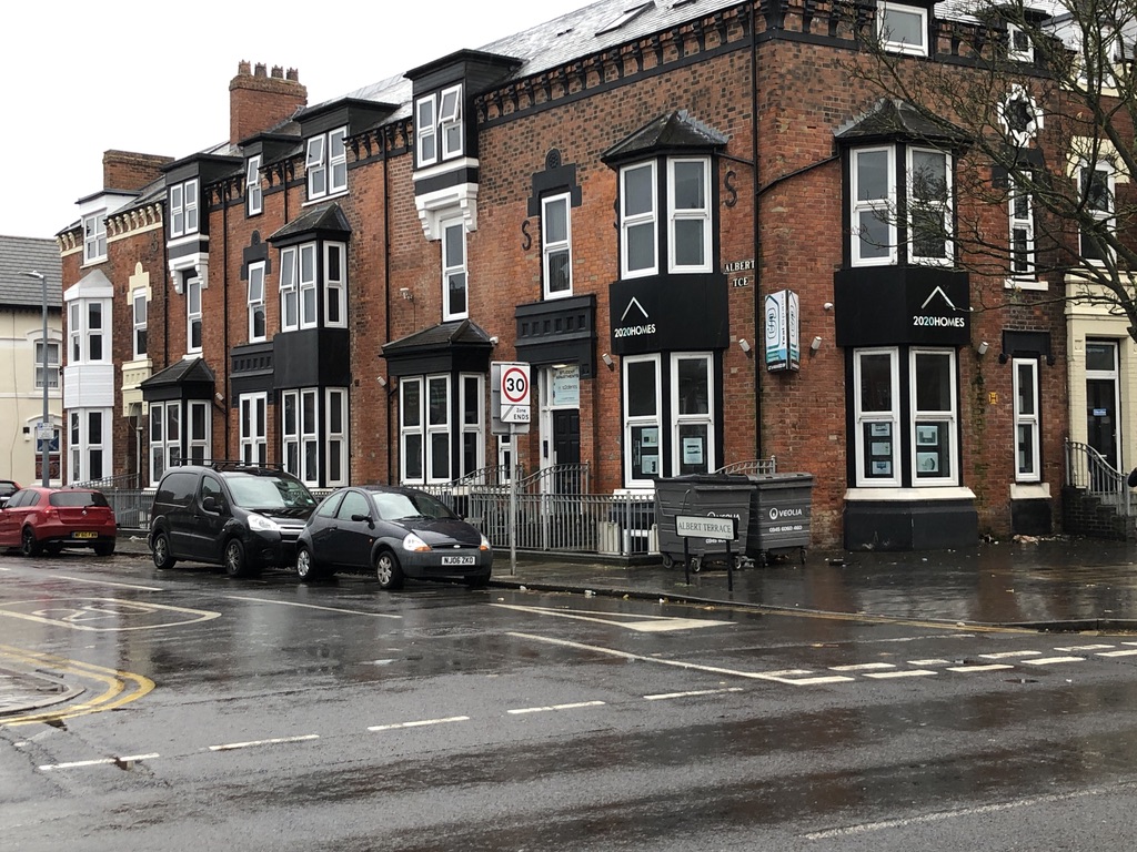 Albert Terrace, TS1 3PA.